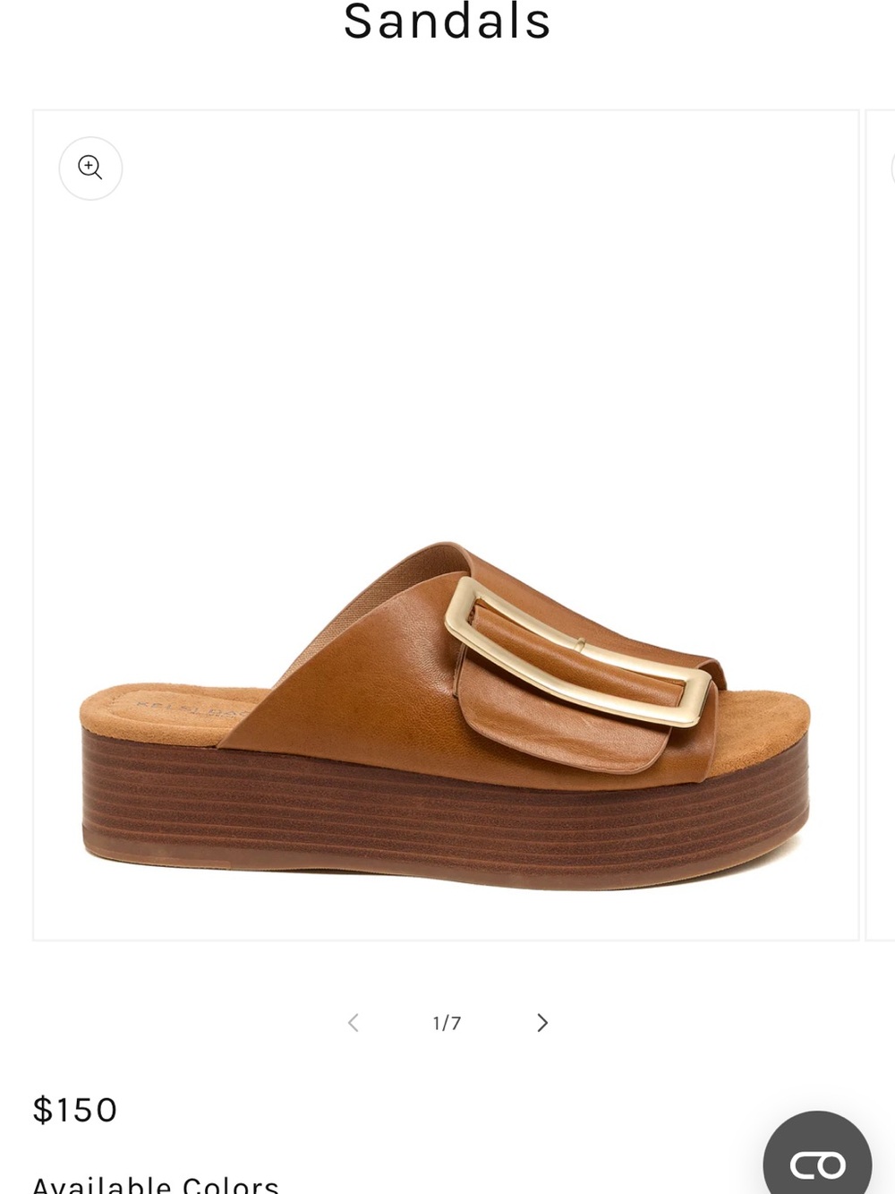 Dover Light Saddle Platform Sandals